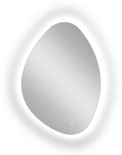 Зеркало с подсветкой Continent Alma ЗЛП613 с сенсорным выключателем 70см